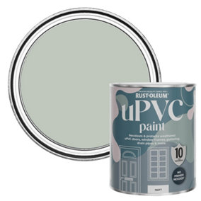 Rust-Oleum Chalk Green Matt UPVC Paint 750ml