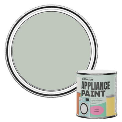 Rust-Oleum Chalk Green Satin Appliance Paint 250ml