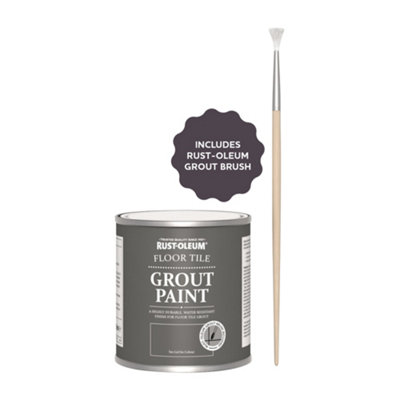 Rust-Oleum Chalk White Floor Grout Paint 250ml