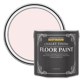Rust-Oleum China Rose Chalky Finish Floor Paint 2.5L