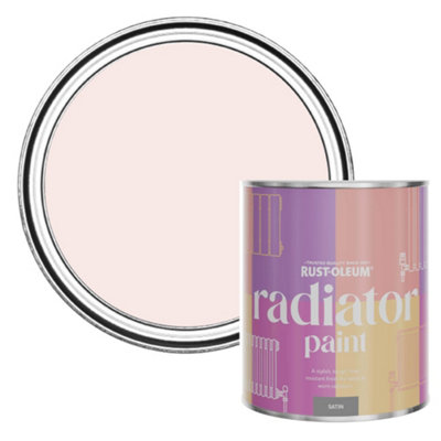 Rust-Oleum China Rose Satin Radiator Paint 750ml