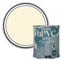Rust-Oleum Clotted Cream Gloss UPVC Paint 750ml