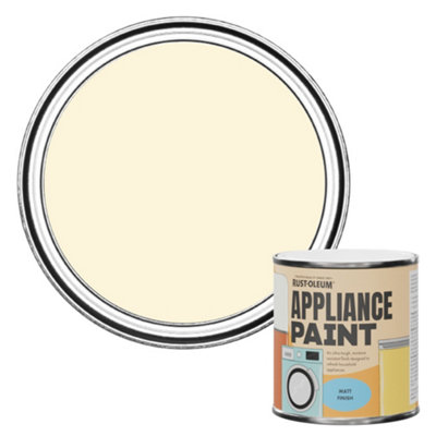 Rust-Oleum Clotted Cream Matt Appliance Paint 250ml