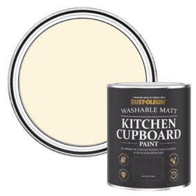 Rust-Oleum Clotted Cream Matt Kitchen Cupboard Paint 750ml