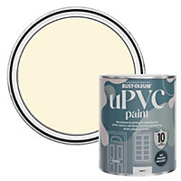 Rust-Oleum Clotted Cream Matt UPVC Paint 750ml