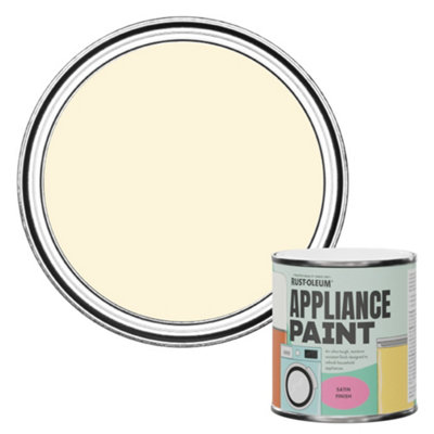 Rust-Oleum Clotted Cream Satin Appliance Paint 250ml
