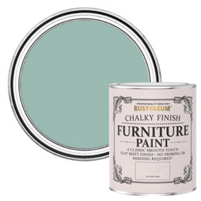 Rust-Oleum Coastal Blue Chalky Furniture Paint 750ml
