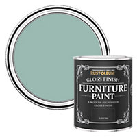 Rust-Oleum Coastal Blue Gloss Furniture Paint 750ml