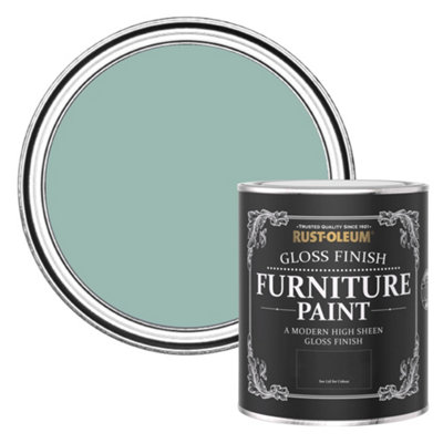 Rust-Oleum Coastal Blue Gloss Furniture Paint 750ml