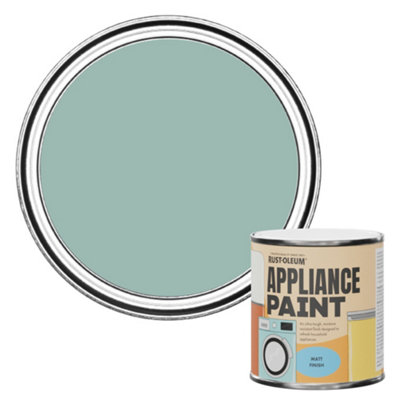 Rust-Oleum Coastal Blue Matt Appliance Paint 250ml