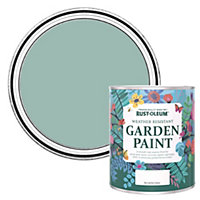 Rust-Oleum Coastal Blue Matt Garden Paint 750ml