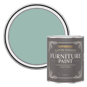 Rust-Oleum Coastal Blue Satin Furniture Paint 750ml