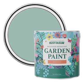 Rust-Oleum Coastal Blue Satin Garden Paint 2.5L