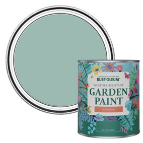 Rust-Oleum Coastal Blue Satin Garden Paint 750ml