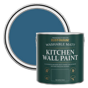 Rust-Oleum Cobalt Matt Kitchen Wall Paint 2.5l