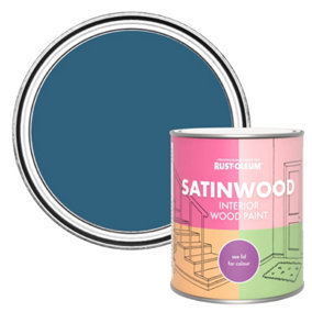Rust-Oleum Cobalt Satinwood Interior Paint 750ml