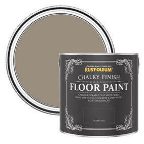 Rust-Oleum Cocoa Chalky Finish Floor Paint 2.5L