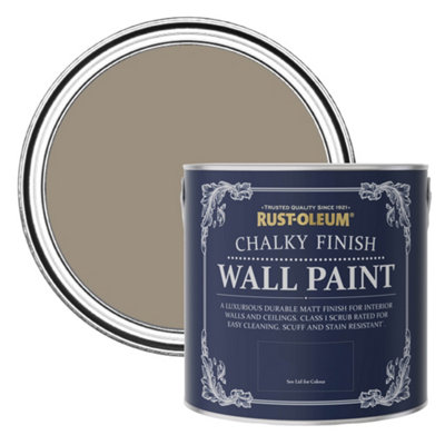 Rust-Oleum Cocoa Chalky Wall & Ceiling Paint 2.5L