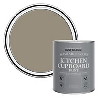 Rust-Oleum Cocoa Gloss Kitchen Cupboard Paint 750ml