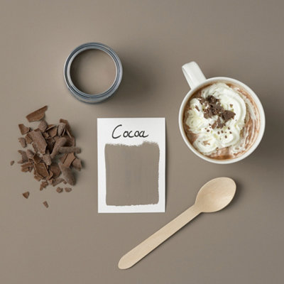 Rust-Oleum Cocoa Gloss Kitchen Cupboard Paint 750ml