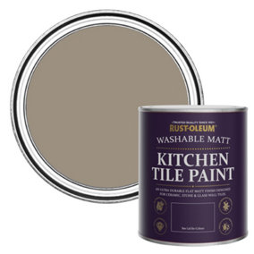 Rust-Oleum Cocoa Matt Kitchen Tile Paint 750ml
