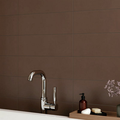 Rust-Oleum Coffee Bean Matt Bathroom Tile Paint 750ml