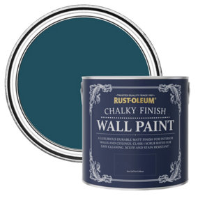 Rust-Oleum Commodore Blue Chalky Wall and Ceiling Paint 2.5L
