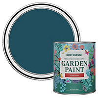 Rust-Oleum Commodore Blue Gloss Garden Paint 750ml