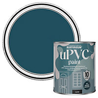 Rust-Oleum Commodore Blue Gloss UPVC Paint 750ml