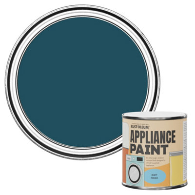 Rust-Oleum Commodore Blue Matt Appliance Paint 250ml