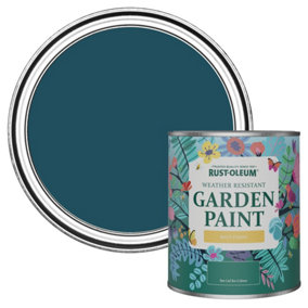 Rust-Oleum Commodore Blue Matt Garden Paint 750ml