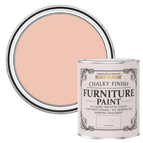 Rust-Oleum Coral Chalky Furniture Paint 750ml