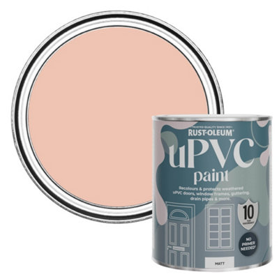 Rust-Oleum Coral Matt UPVC Paint 750ml