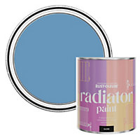Rust-Oleum Cornflower Blue Gloss Radiator Paint 750ml