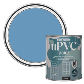 Rust-Oleum Cornflower Blue Gloss UPVC Paint 750ml
