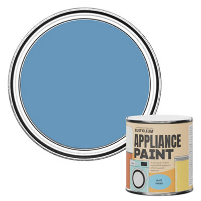 Rust-Oleum Cornflower Blue Matt Appliance Paint 250ml