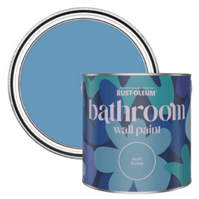 Rust-Oleum Cornflower Blue Matt Bathroom Wall & Ceiling Paint 2.5L