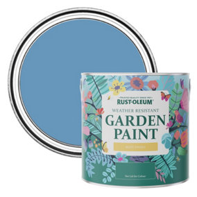 Rust-Oleum Cornflower Blue Matt Garden Paint 2.5L