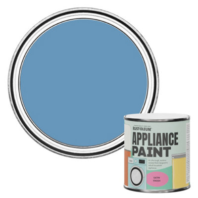 Rust-Oleum Cornflower Blue Satin Appliance Paint 250ml