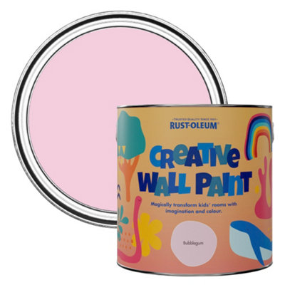 Rust-Oleum Creative Wall Paint - Bubblegum 2.5L