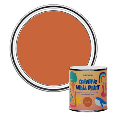 Rust-Oleum Creative Wall Paint - Marmalade 250ml
