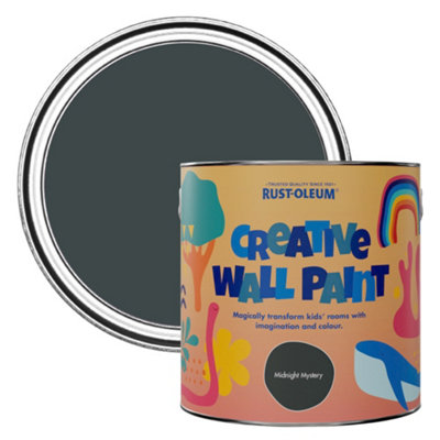 Rust-Oleum Creative Wall Paint - Midnight Mystery 2.5L