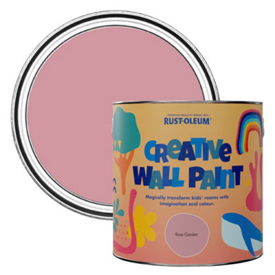 Rust-Oleum Creative Wall Paint - Rose Garden 2.5L
