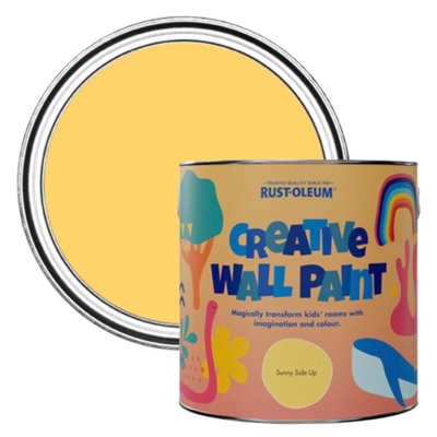 Rust-Oleum Creative Wall Paint - Sunny Side Up 2.5L