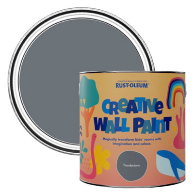 Rust-Oleum Creative Wall Paint - Thunderstorm 2.5L