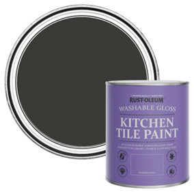 Rust-Oleum Dark Magic Gloss Kitchen Tile Paint 750ml