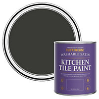 Rust-Oleum Dark Magic Satin Kitchen Tile Paint 750ml