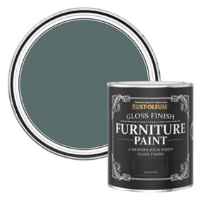 Rust-Oleum Deep Sea Gloss Furniture Paint 750ml