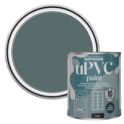 Rust-Oleum Deep Sea Gloss UPVC Paint 750ml