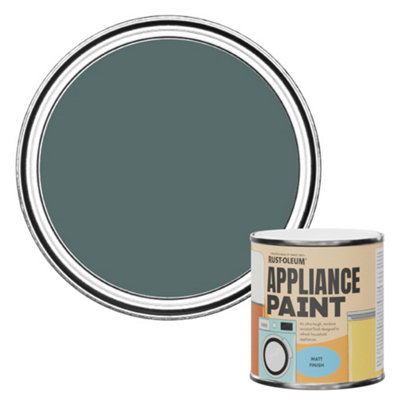 Rust-Oleum Deep Sea Matt Appliance Paint 250ml